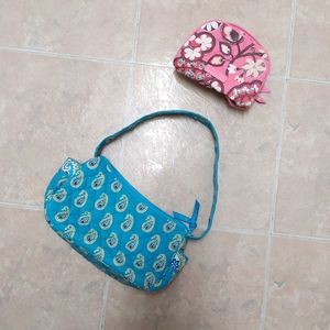 3 for $15 Bundle of 2 Vera Bradley bags EUC